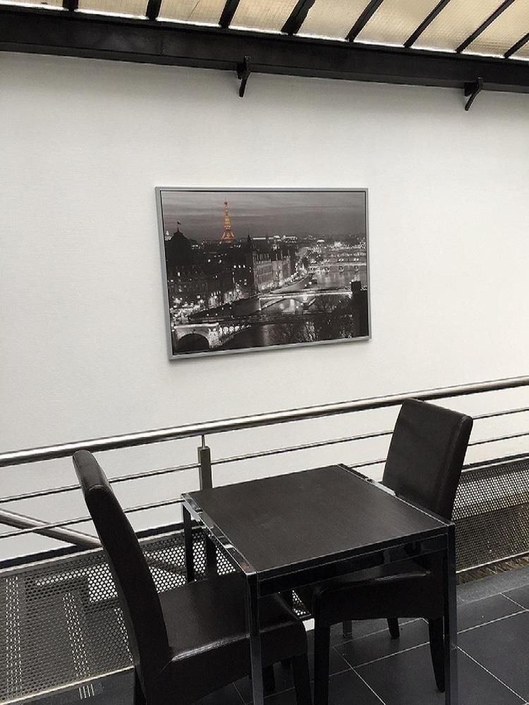 Hotel Moderne Мезон-Альфор Экстерьер фото A photograph of Paris, France, on display at the National Museum of the United States Army